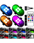 Wireless Rechargeable Car Interior LED Lights