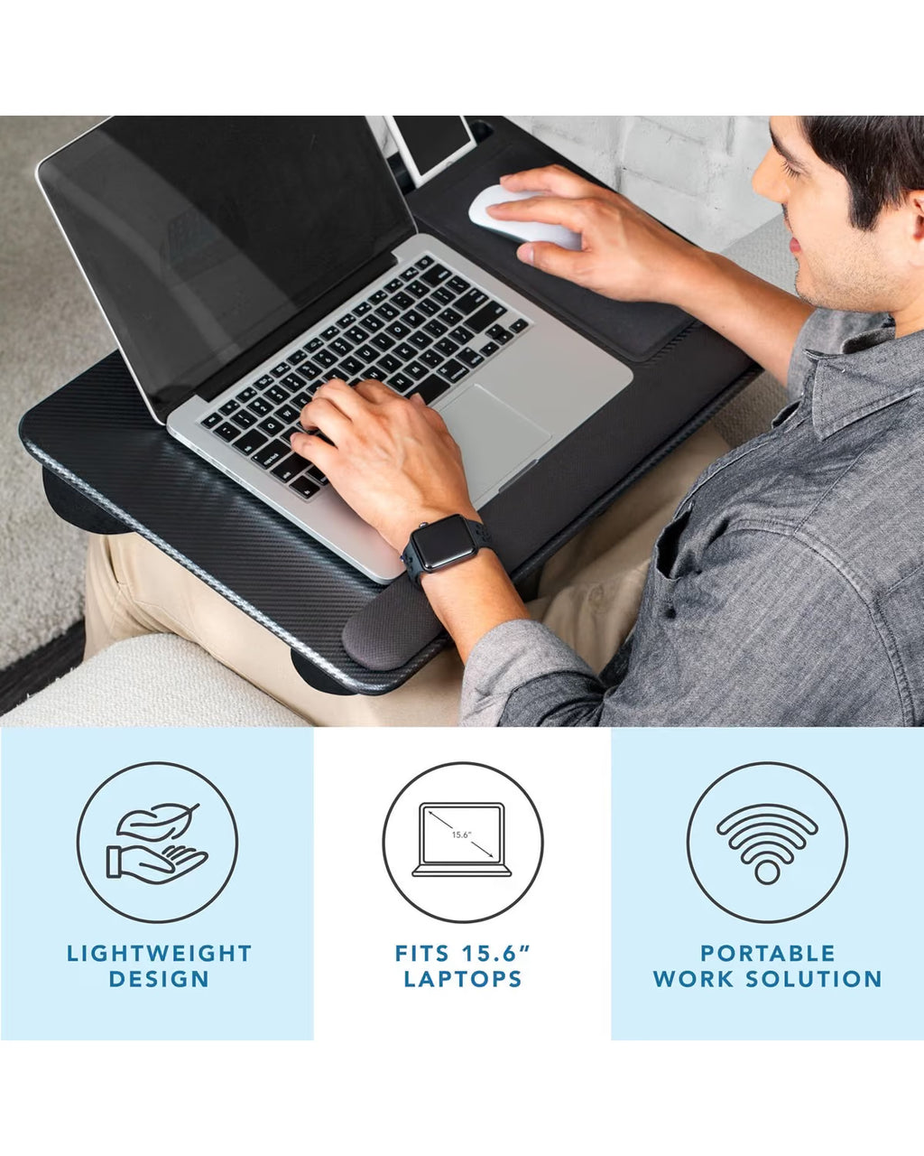 LAPGEAR Home Office Pro Lap Desk