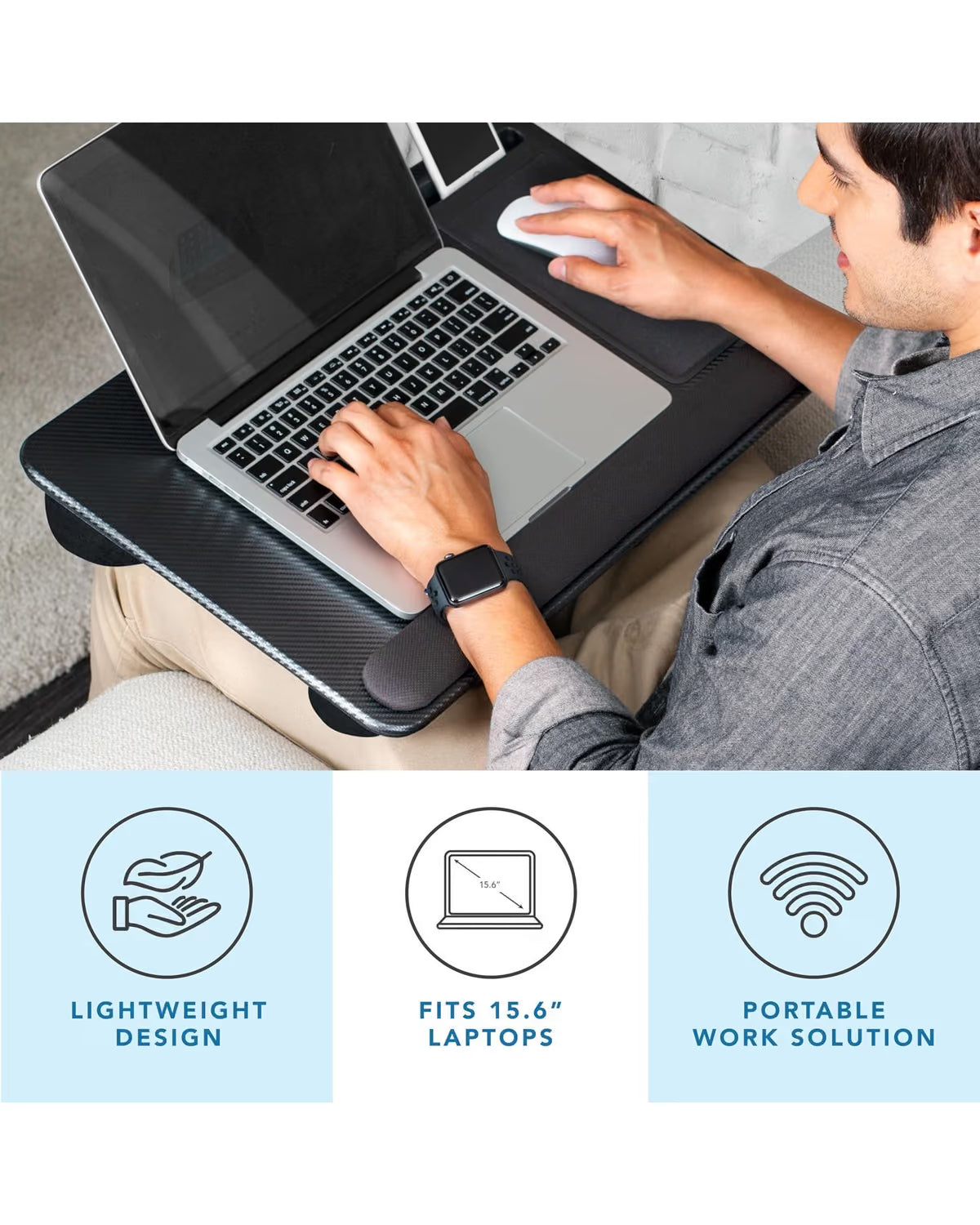 LAPGEAR Home Office Pro Lap Desk