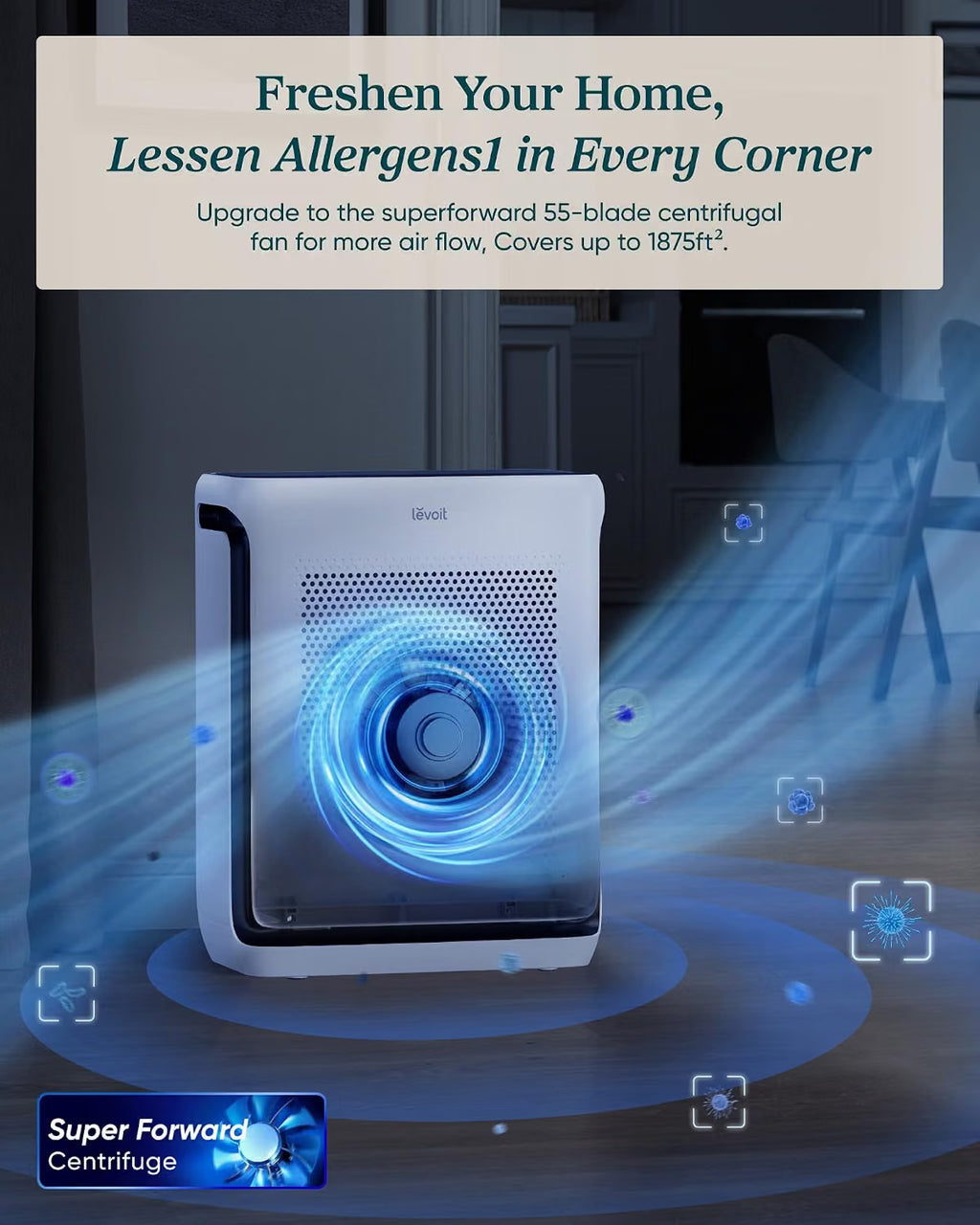 LEVOIT Vital 200S-P Smart Air Purifier