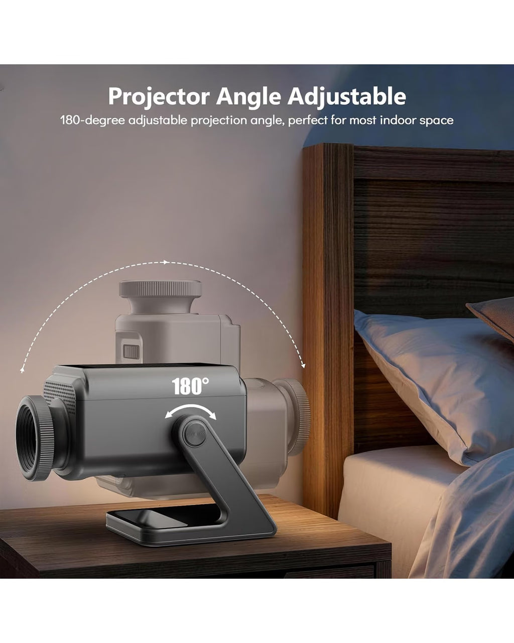 Rossetta 3D Galaxy Star Projector